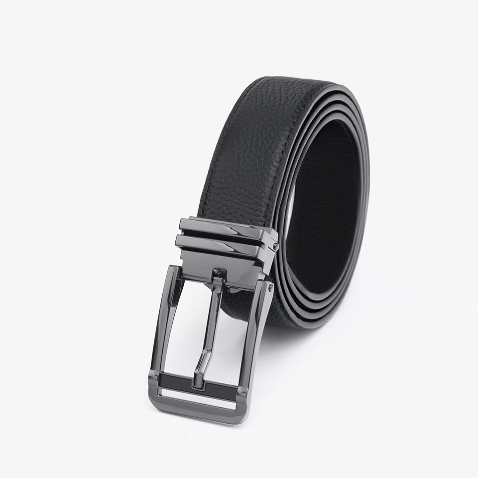 Thắt lưng quần jean khóa kim LG43 được làm từ da thật bền bỉ