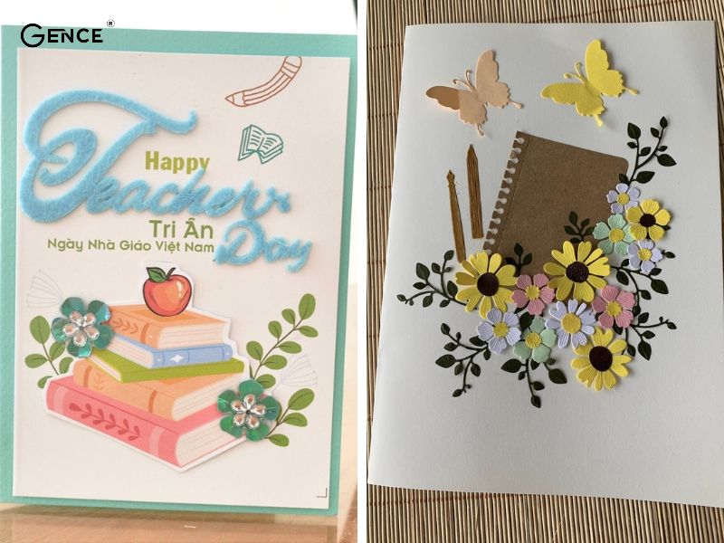 Thiệp tự làm gửi gắm thông điệp ý nghĩa cho ngày 20-11