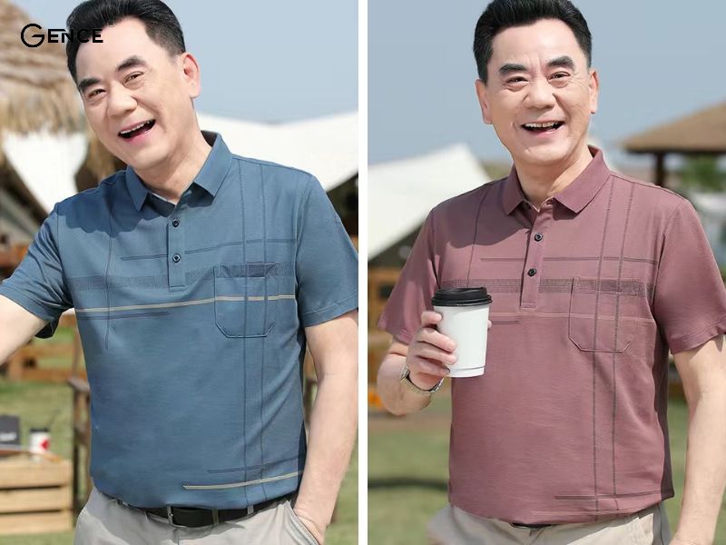 Áo polo phù hợp với quý ông trung niên U50