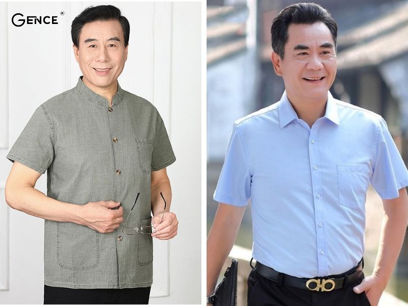 Áo sơ mi là thời trang nam trung niên U50 phổ biến