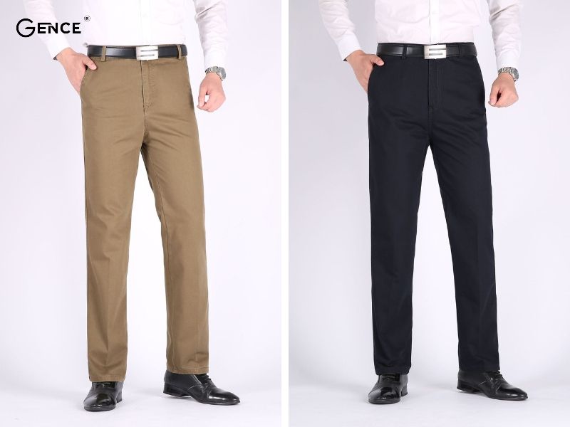 Quần kaki thiết kế lịch lãm, trưởng thành