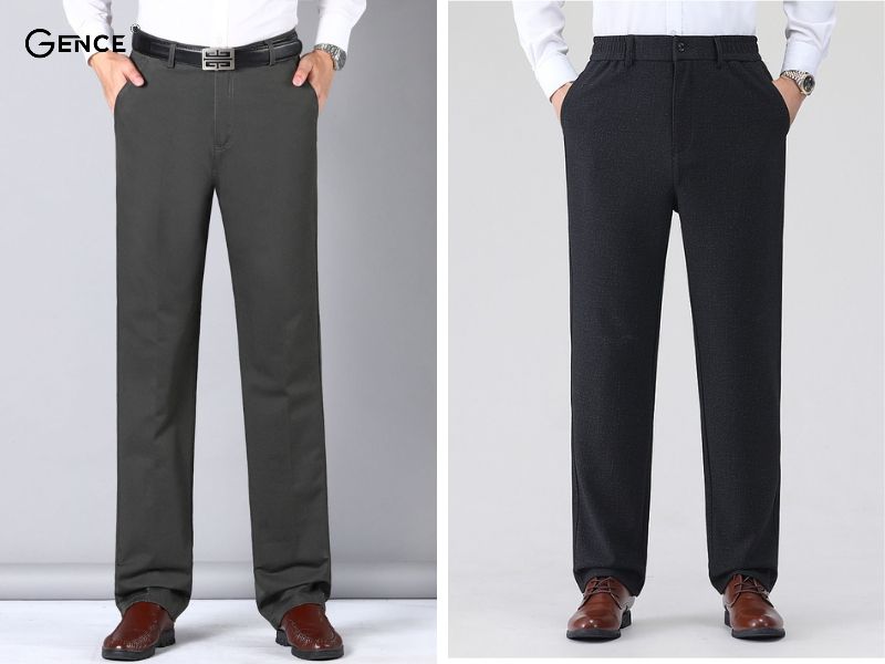 Quần âu là item không thể thiếu của trung niên U50