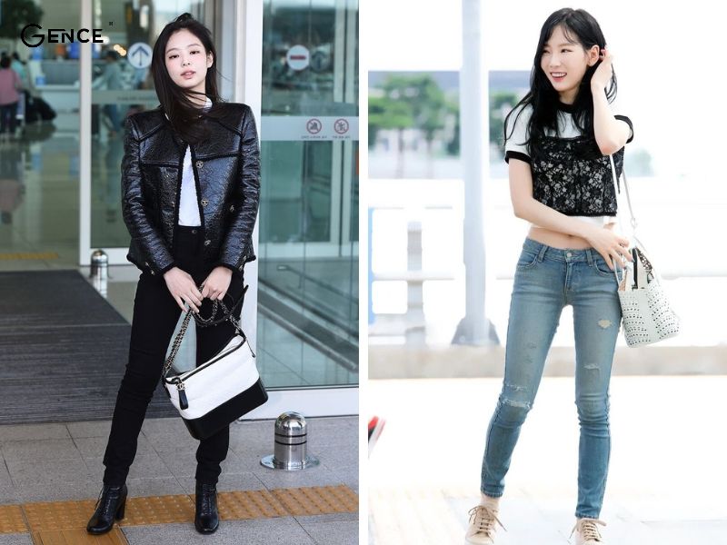 Khoe đôi chân dài cùng đường cong tuyệt đẹp với quần skinny