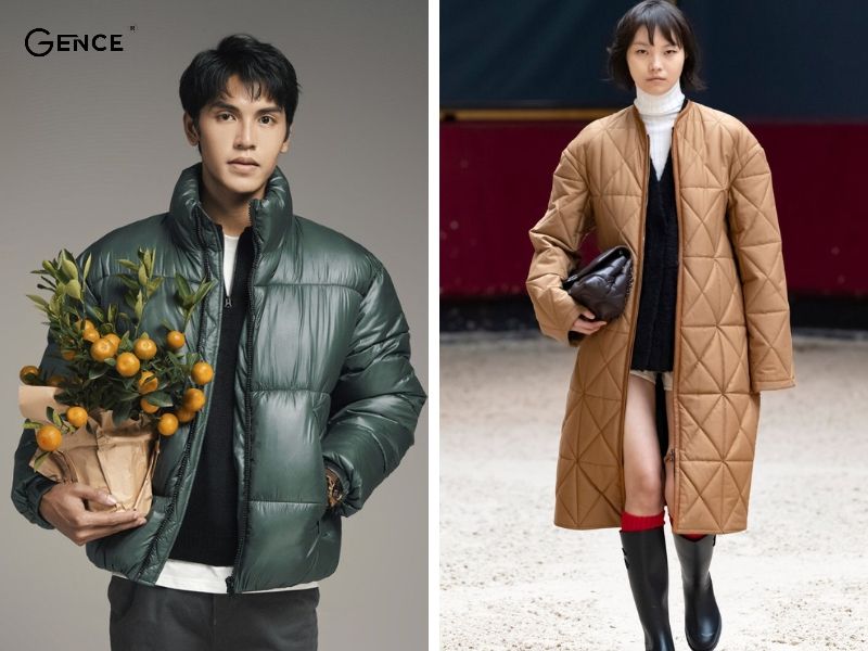 Áo khoác phồng siêu nhẹ phối hợp được nhiều kiểu đồ