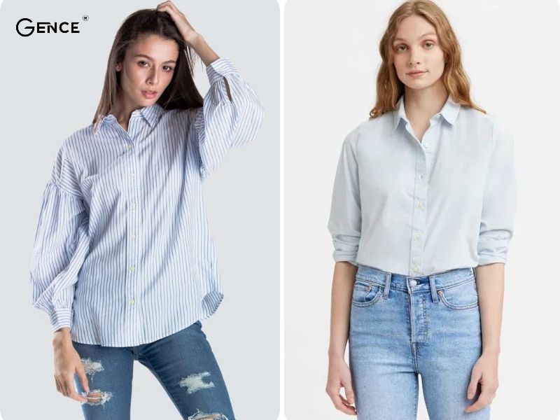 Các mẫu áo sơ mi nữ tại Levi’s được ưa chuộng