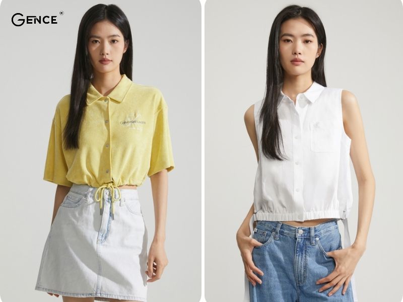 Thể hiện màu sắc cá nhân cùng áo sơ mi nữ Calvin Klein