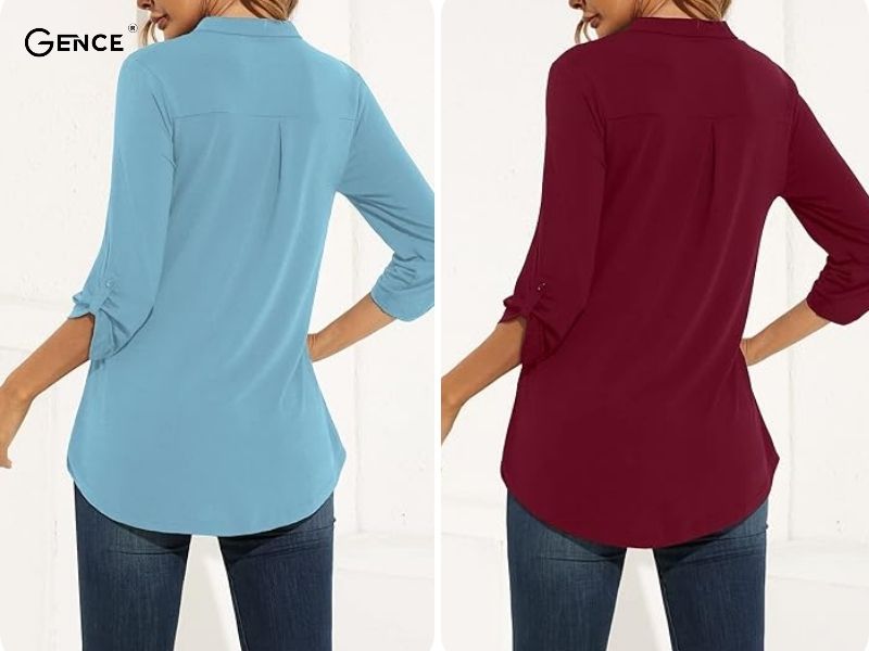 Áo sơ mi Zattcas có nhiều màu sắc cho chị em lựa chọn