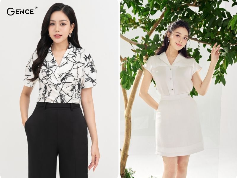 Đa dạng mẫu áo sơ mi nữ Ivy Moda