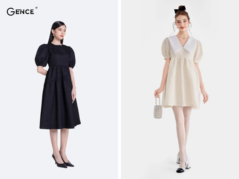 Váy babydoll được ưa chuộng đi dự đám cưới