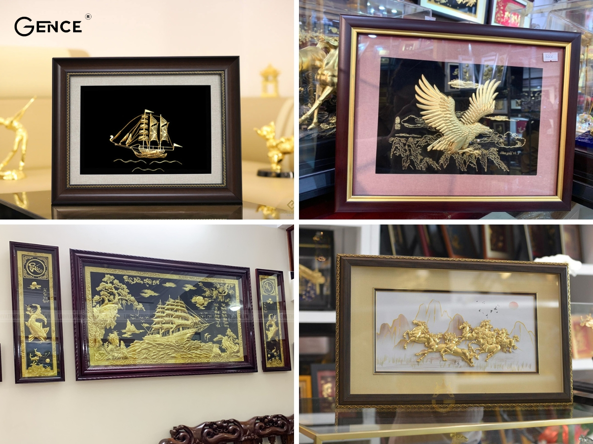 Tranh phong thủy tặng sếp vào ngày tết