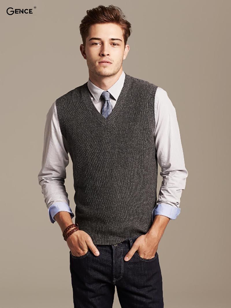 Trẻ trung với quần thô, áo thu đông và áo sơ mi