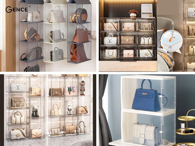 Tủ đựng đồ là cách bảo quản túi da thật hiệu quả