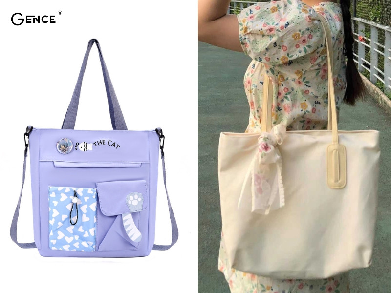Túi xách nữ công sở làm từ vải cũng được ưa chuộng