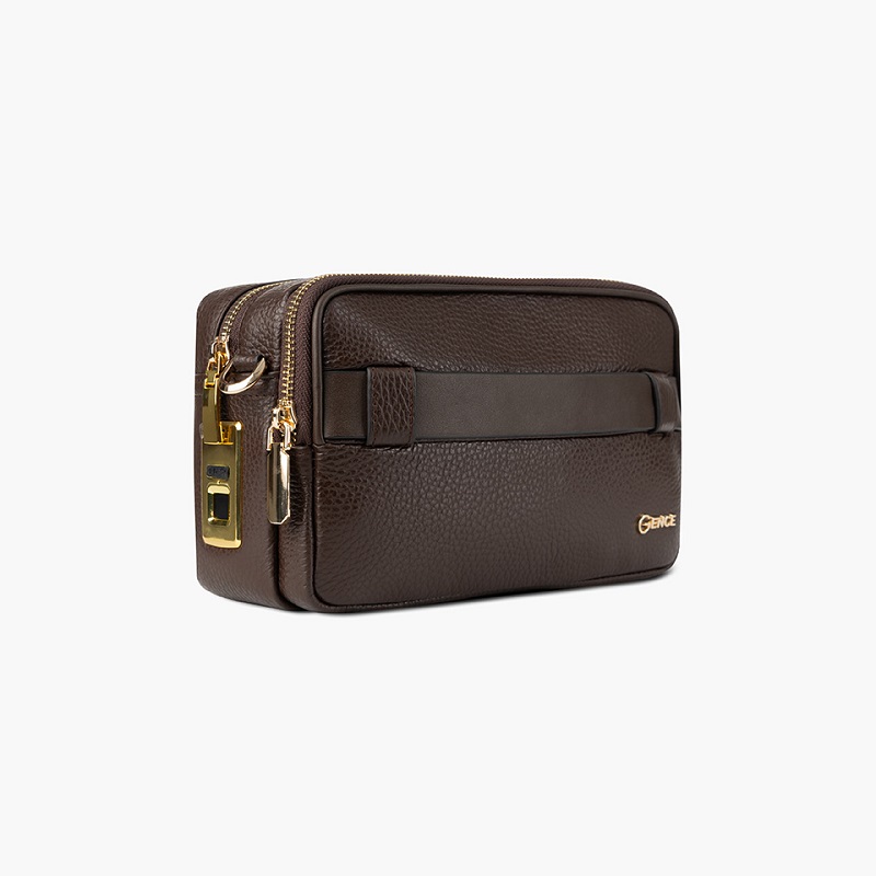 Túi clutch nam RB09 chất liệu da bò Mill tự nhiên