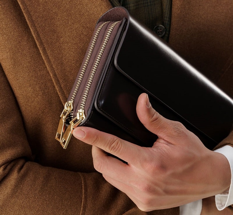 Túi da cầm tay nam gence HT01 dùng cho doanh nhân thành đạt