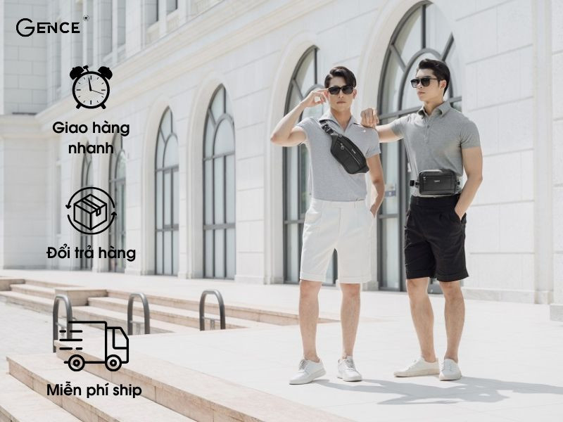 Chọn túi đeo chéo Gence - chọn phong cách thời trang ấn tượng