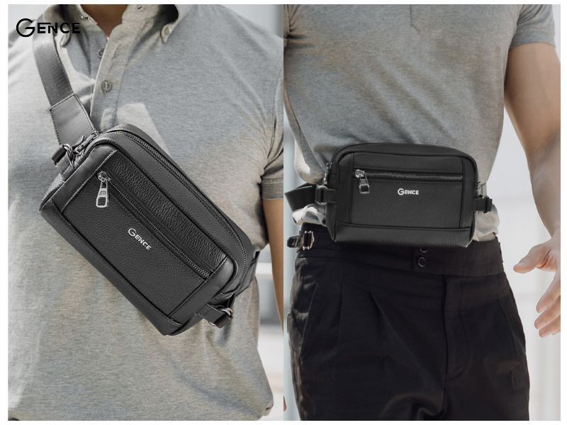 Hai kiểu đeo trước ngực và ngang lưng với TD06