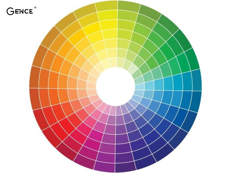 Bánh xe màu sắc được dùng phổ biến trong thời trang