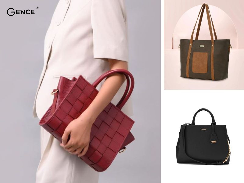 Túi màu trầm phù hợp với giáo viên theo style chuyên nghiệp