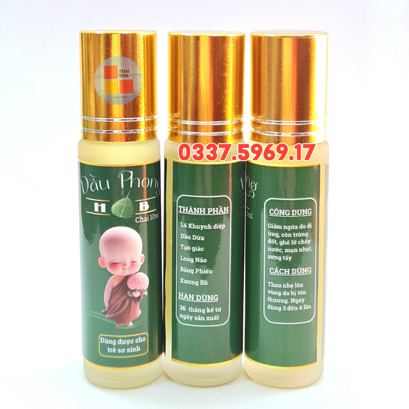 Dầu Phong hb dùng đucợ cho trẻ sơ sinh