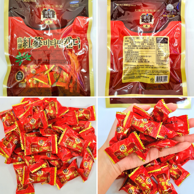 Kẹo Hồng Sâm Hàn Quốc có bán tại Nhà Thuốc Thái Hòa