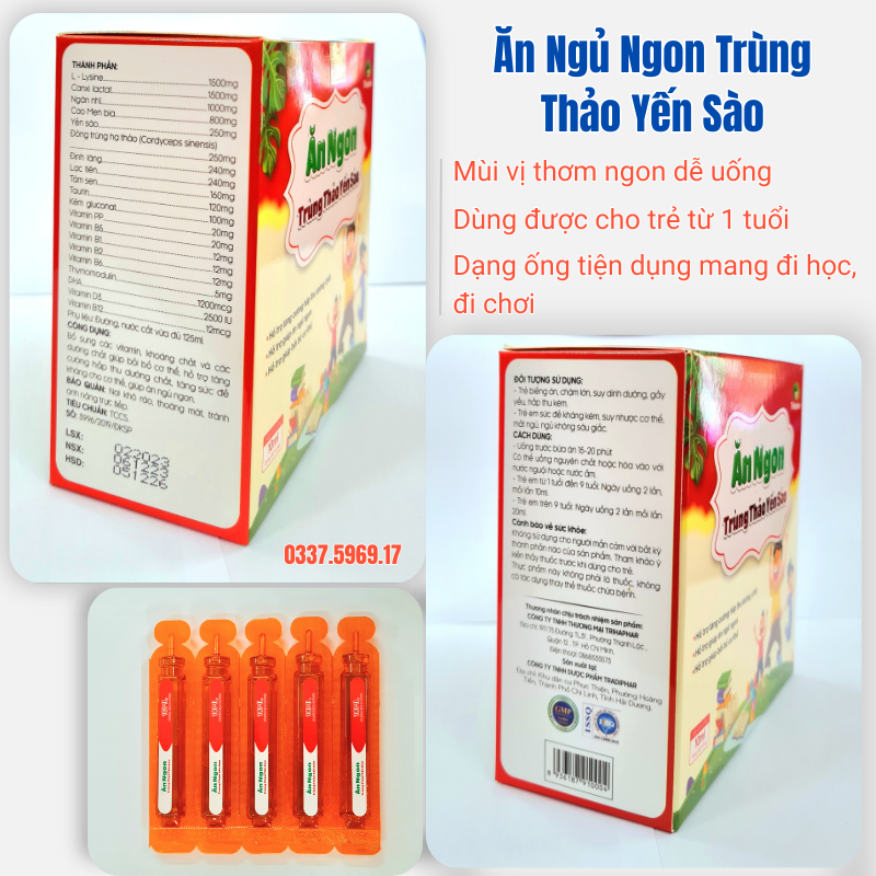 Ăn Ngon Trùng Thảo Yến Sào có khó uống không?