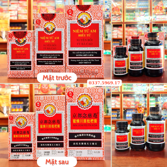 Niệm Từ Am Tỳ Bà Cao giảm ho tan đàm