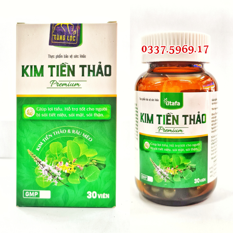 Kim tiền thảo râu mèo Tùng Lộc hổ trợ sỏi thận
