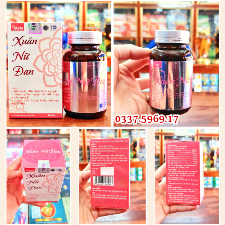 Viên Xuân Nữ Đan có bán tại Nhà Thuốc Thái Hòa