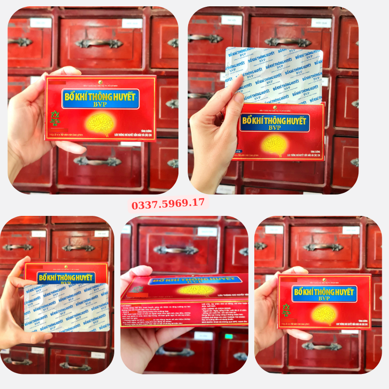 Bổ khí thông huyết BVP có bán tại Nhà thuốc Thái Hòa