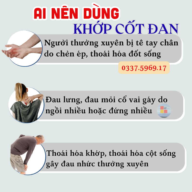 Ai nên dùng Viên Khớp Cốt Đan
