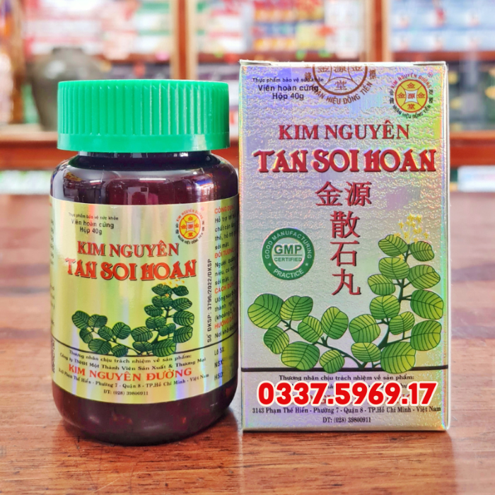 Viên uống KIm Nguyên Tan Sỏi Hoàn