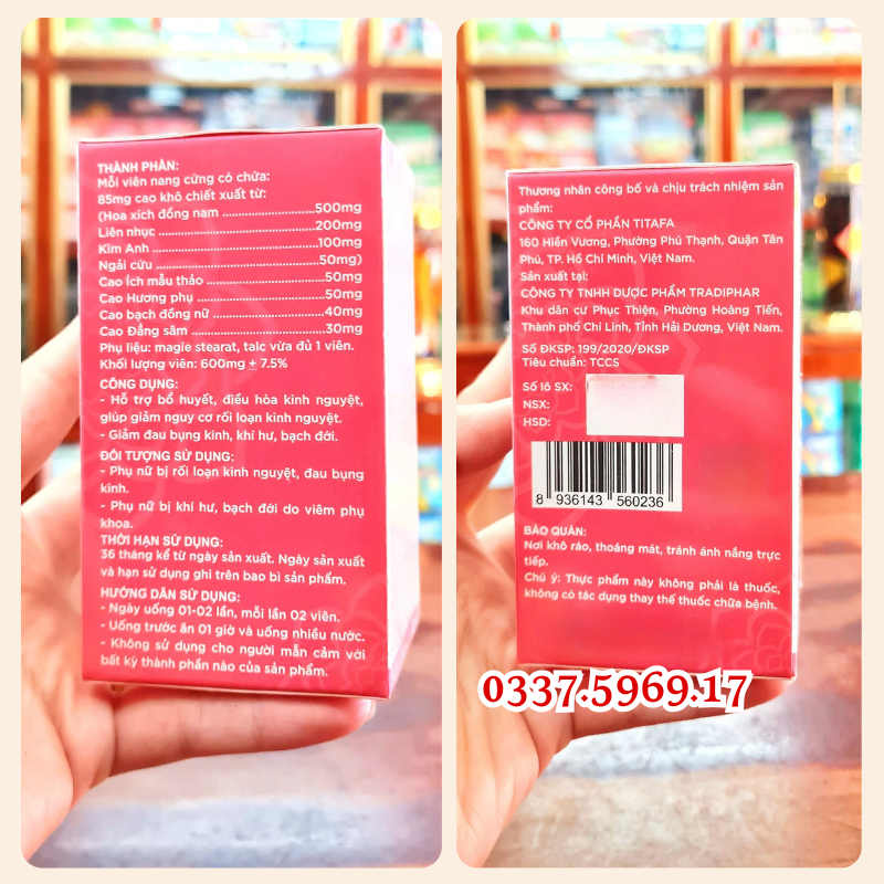 Công Dụng Viên Xuân Nữ Đan