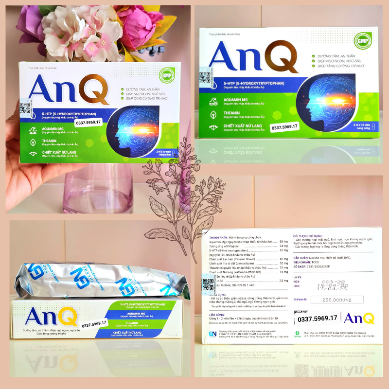 Viên an thần An Q giảm stress, giảm căng thẳng