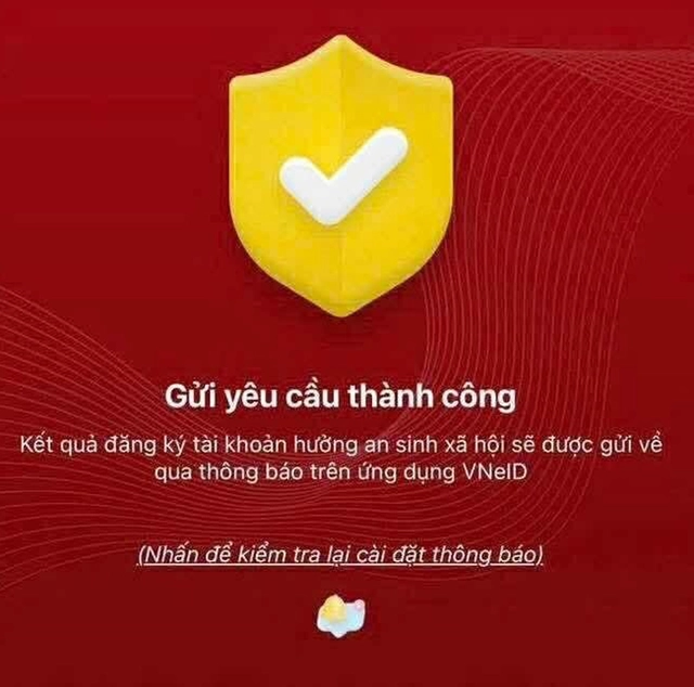 Bước 4: Nhấn gửi và hoàn tất thông tin.