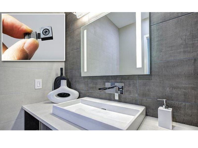 cảnh báo trước camera quay lén