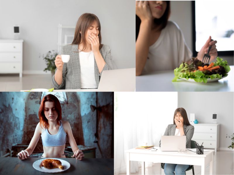 Triệu chứng chán ăn , mất ngủ