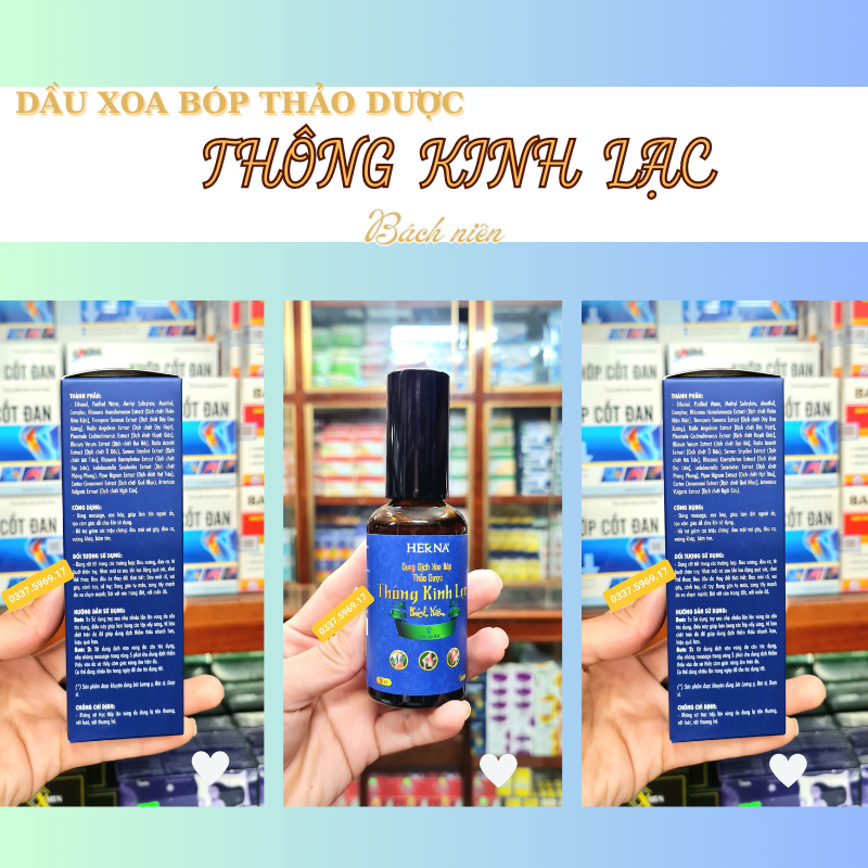 Dầu Thông Kinh Lạc ảnh thật