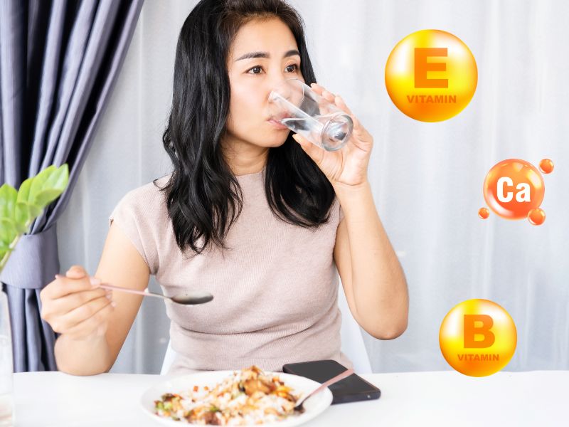 Nên thường xuyên bổ sung các loại vitamin