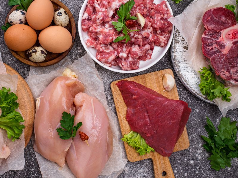 Thường xuyên bổ sung và thay đổi các loại thịt vào bữa ăn