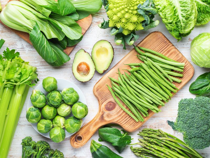 Rau chứa rất nhiều chất xơ và dinh dưỡng