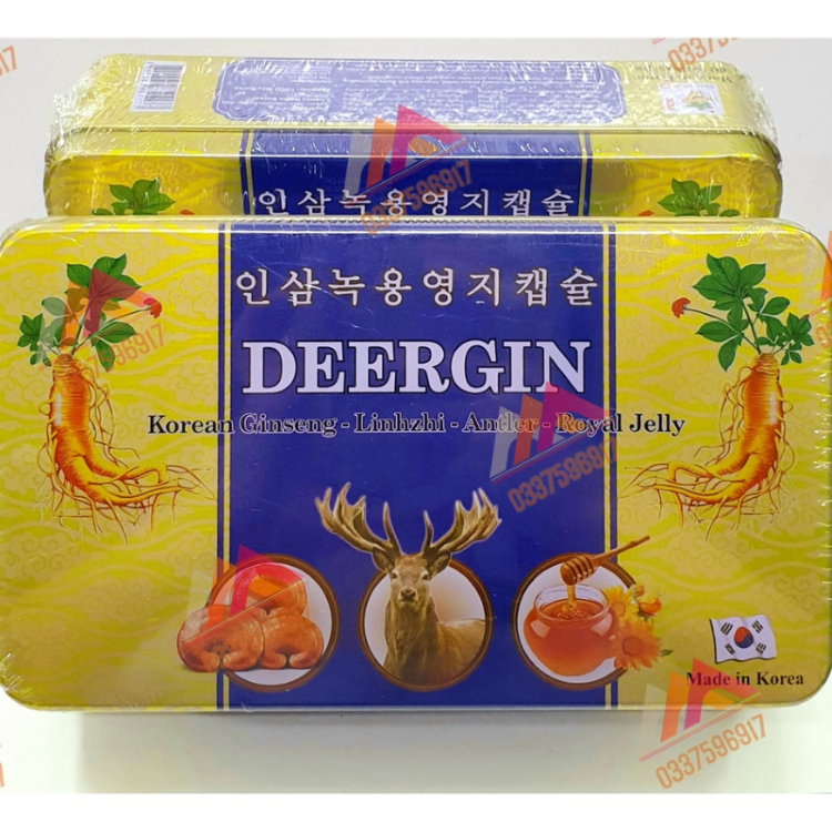 VIÊN NHÂN SÂM LINH CHI DEERGIN