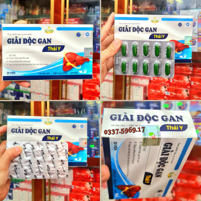 Viên Giải Độc Gan Thái Y có bán tại Nhà Thuốc Thái Hòa