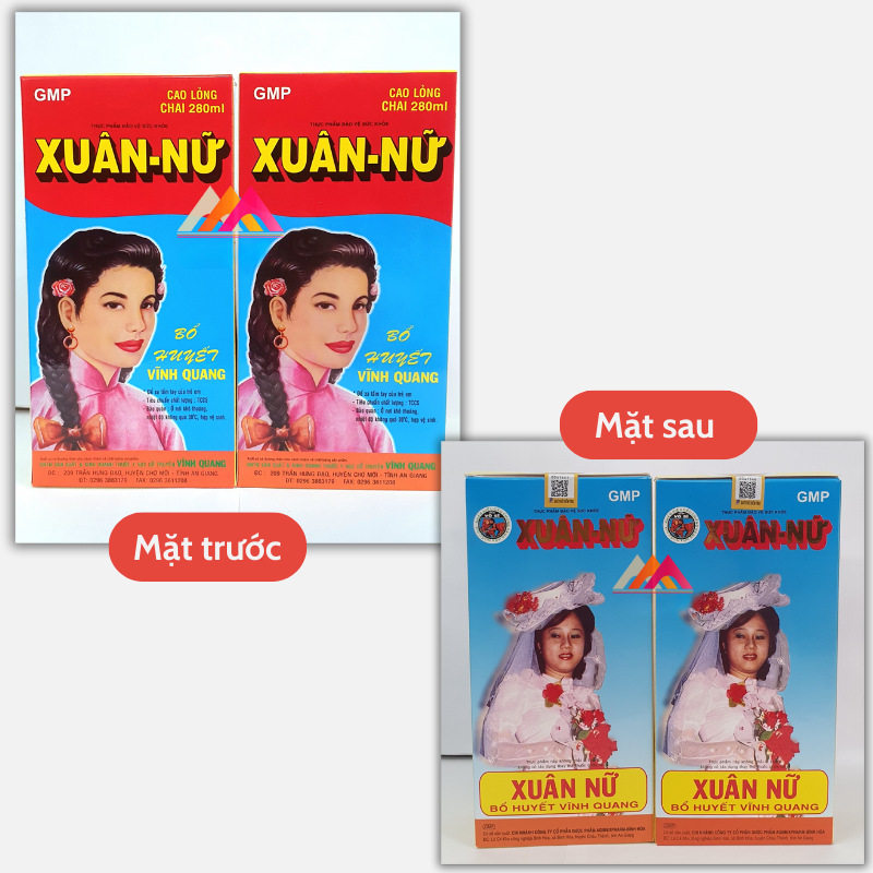 Xuân nữ bổ huyết cao hổ trọ đau bụng kinh rối loạn kinh nguyệt