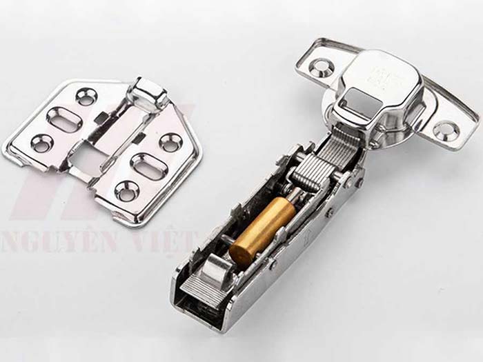 bản lề giảm chấn có 2 phần rõ rệt