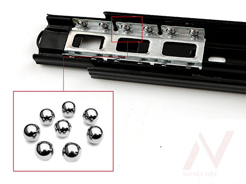 Thông số ray bi 2 tầng