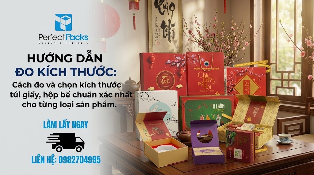 Cách Đo Và Chọn Kích Thước Túi Giấy, Hộp Bế Chuẩn Xác Nhất Cho Từng Loại Sản Phẩm