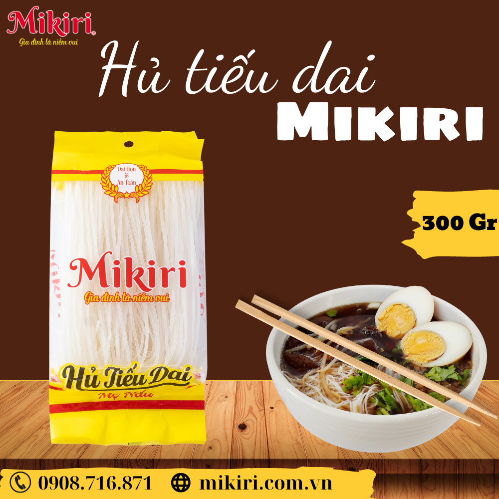 Hủ tiếu dai Mikiri - Nguyên liệu đơn giản mà nấu nhiều món ăn ngon 2d71be8ca154750a2c45-f9ac9e5f-8959-4691-8a92-b0eb48bb6b3b