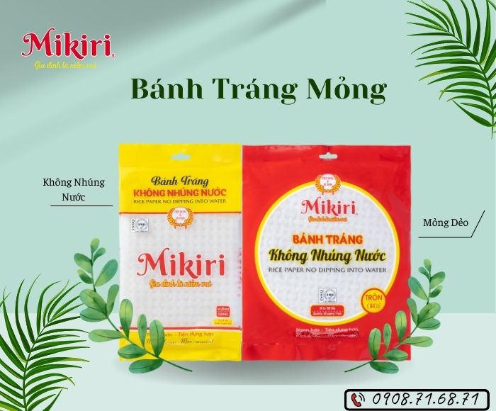 Bánh tráng gạo Mikiri - Nguyên liệu cuốn nhanh - tiện - vệ sinh Banh-trang-mong-mikiri-c13698b3-2b72-405c-ada2-05bd4acafc8f