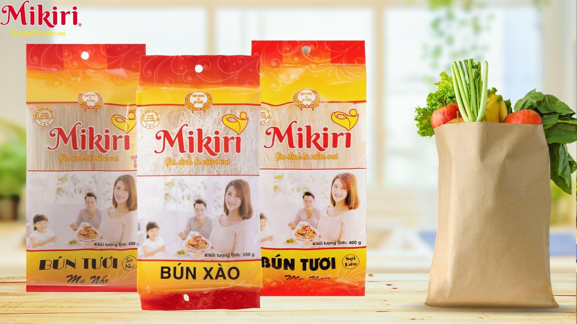 Bún gạo khô Mikiri - Sản phẩm không hàn the, chất tẩy Bun-mikiri-2-e06f88cc-a953-48e7-b23e-49c941c4b897